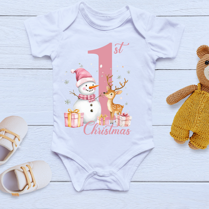 Baby’s first Christmas baby cloth