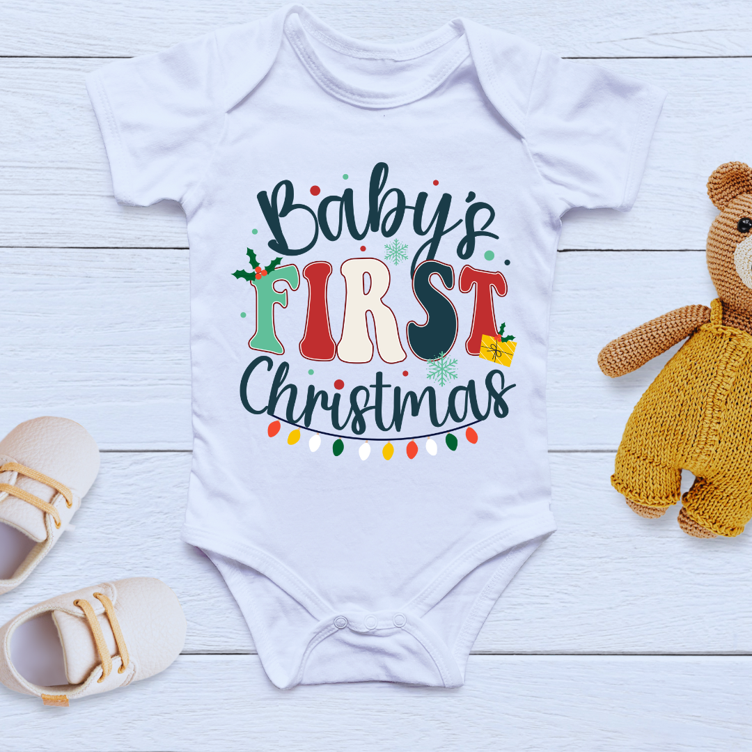 Baby’s first Christmas baby cloth