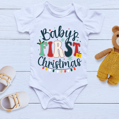 Baby’s first Christmas baby cloth