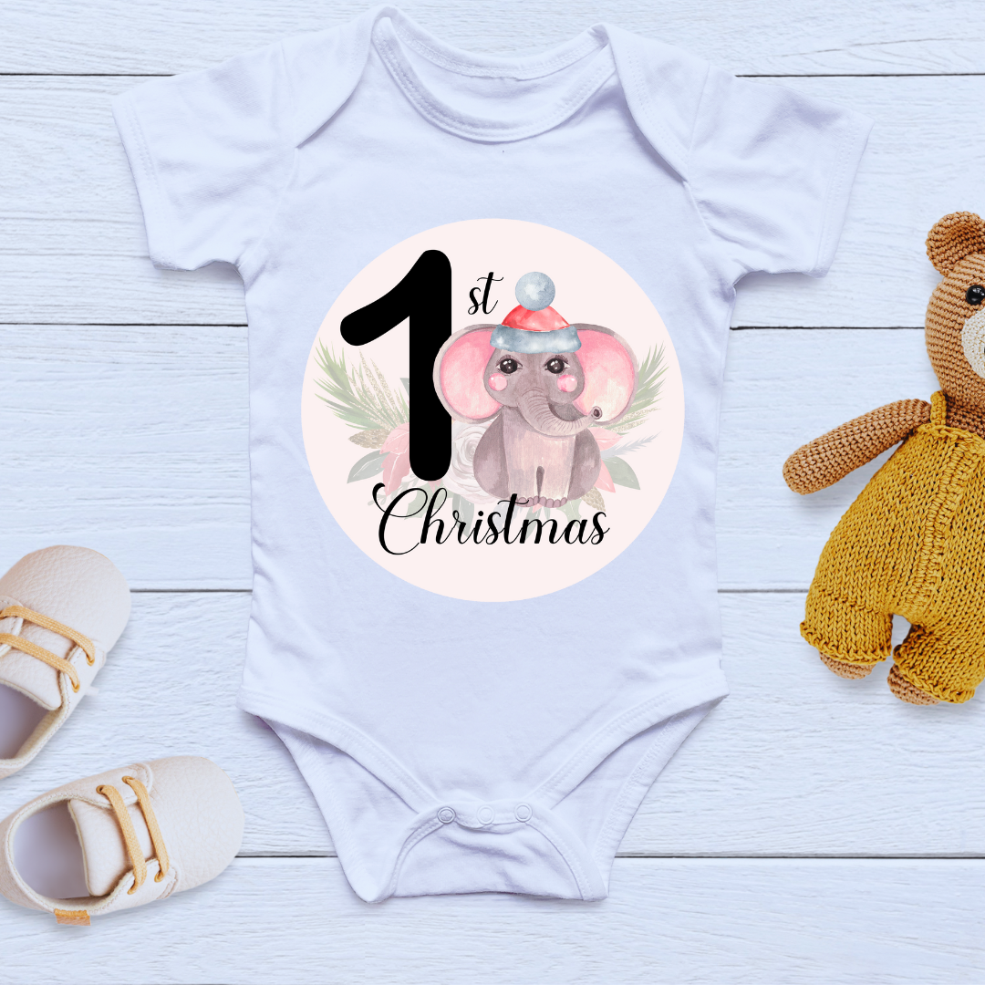 Baby’s first Christmas baby cloth