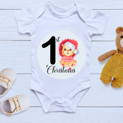 Baby’s first Christmas baby cloth