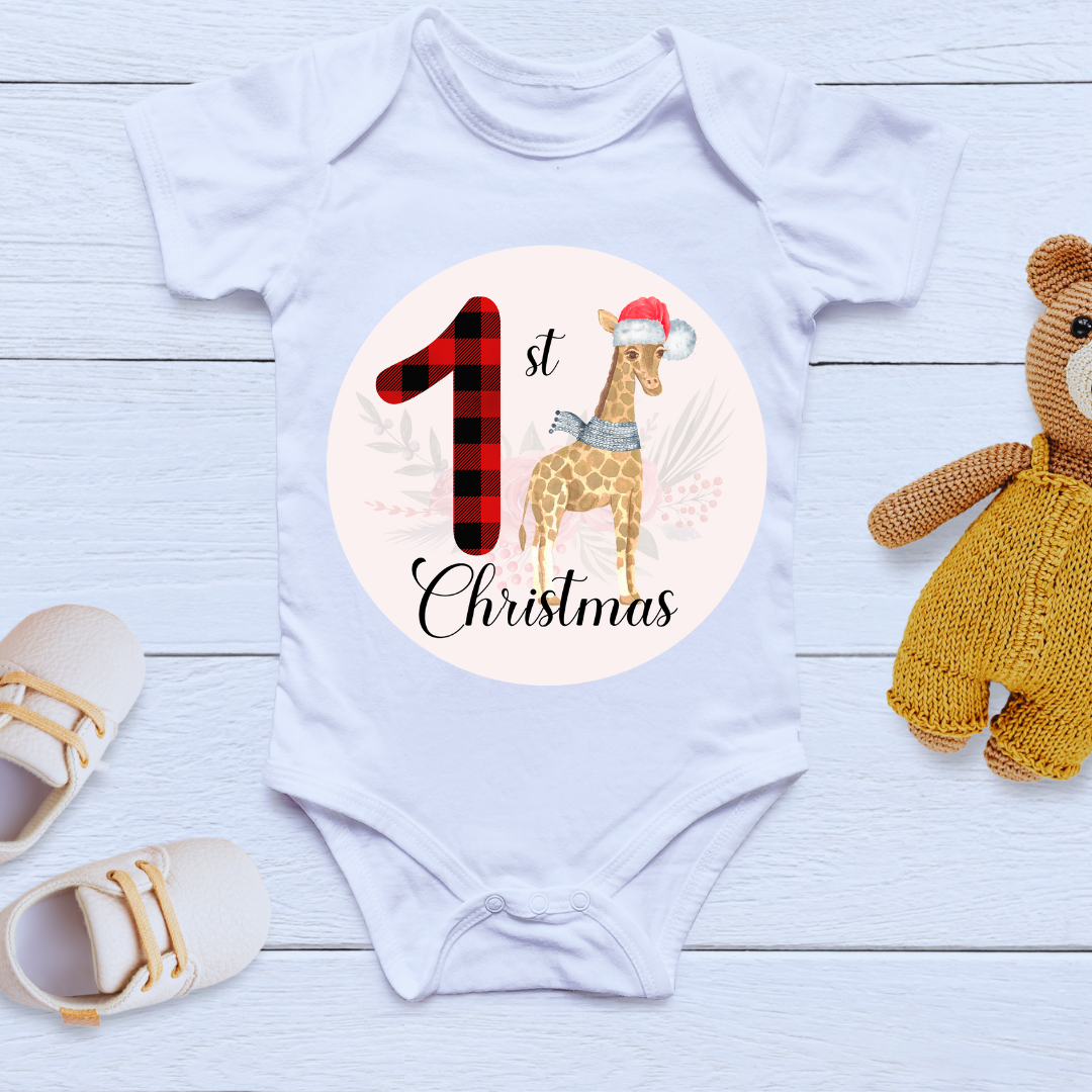 Baby’s first Christmas baby cloth