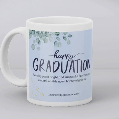 Personalised Coffee, Custom Text, Photo Printed Mug | Perfect gift | Graduation, Birthday, Wedding